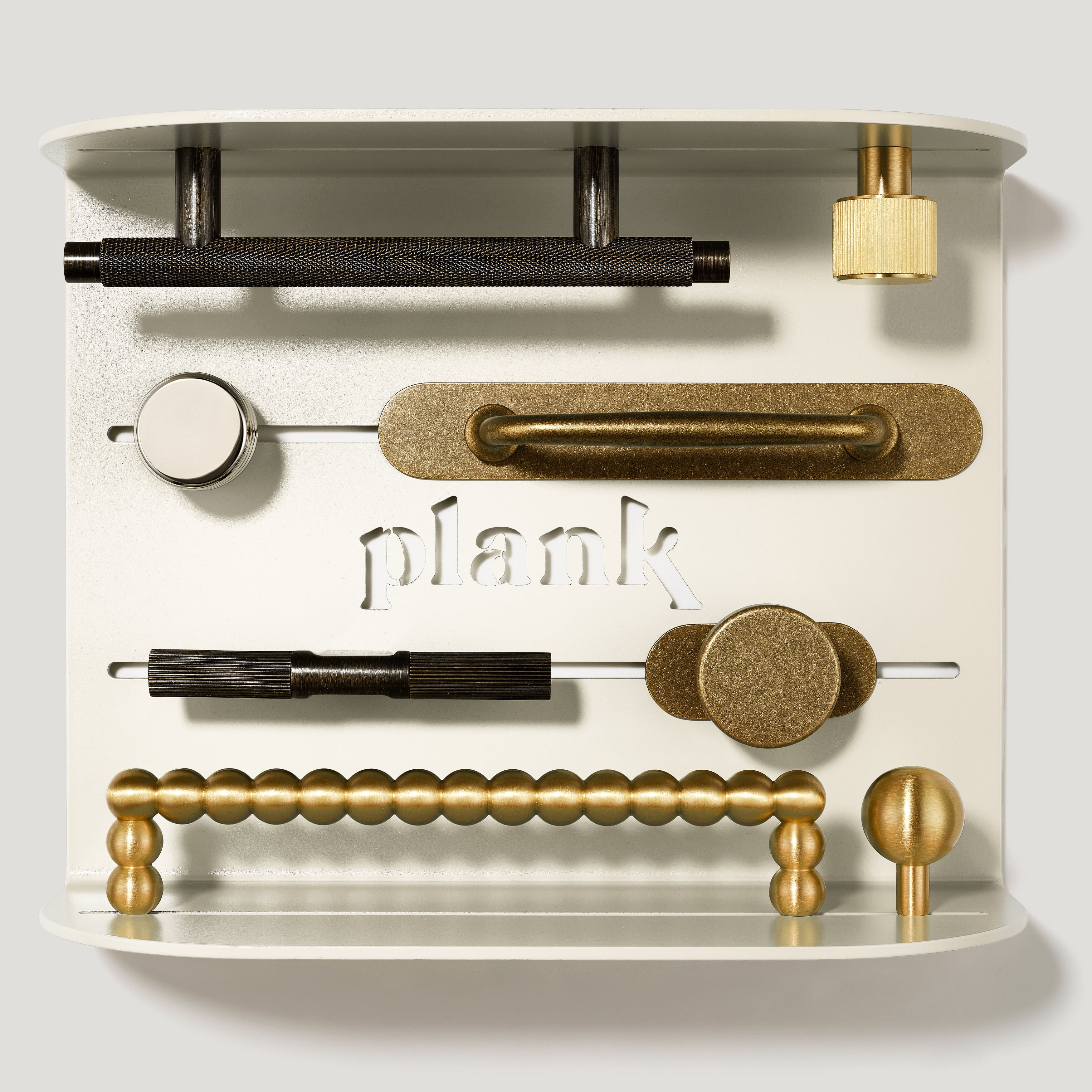 Plank Hardware Components DB - Small Product Sample Box Board (No Products on) - Cream