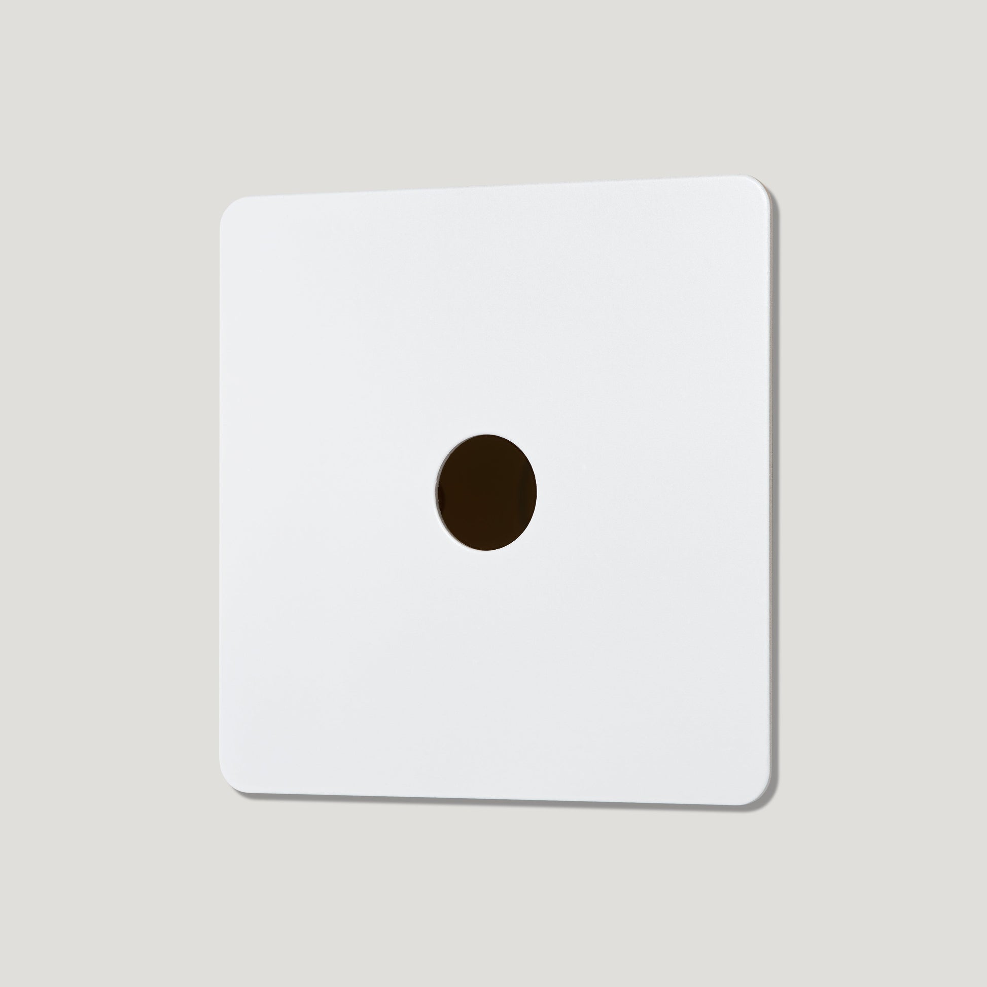 Plank Hardware Electric 1G Switch Plate - Primed Paintable