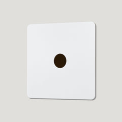 Plank Hardware Electric 1G Switch Plate - Primed Paintable
