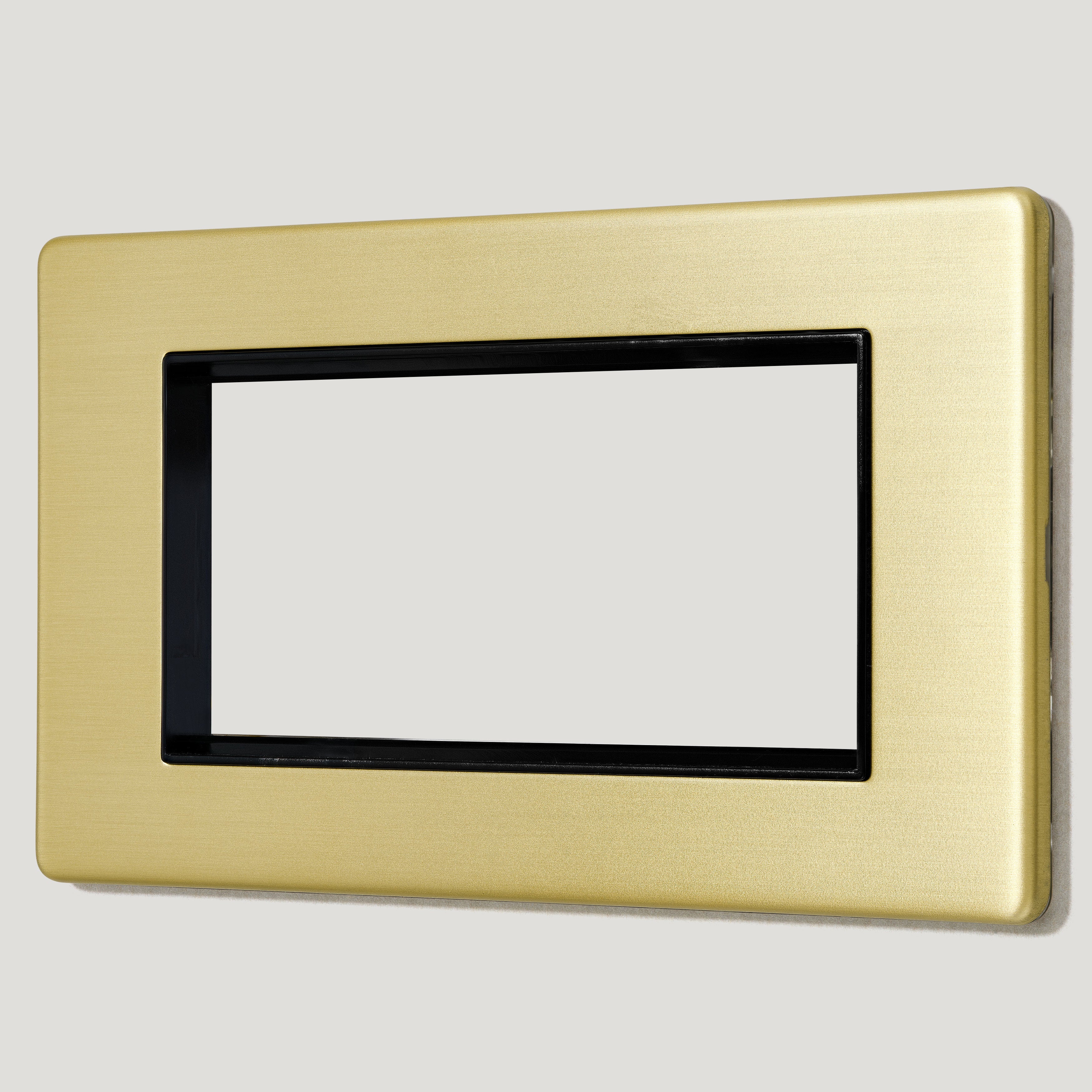 Plank Hardware Electric 2G Euro Plate - Brass