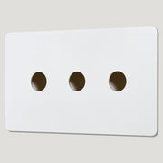 Plank Hardware Electric 3G Switch Plate - Primed Paintable