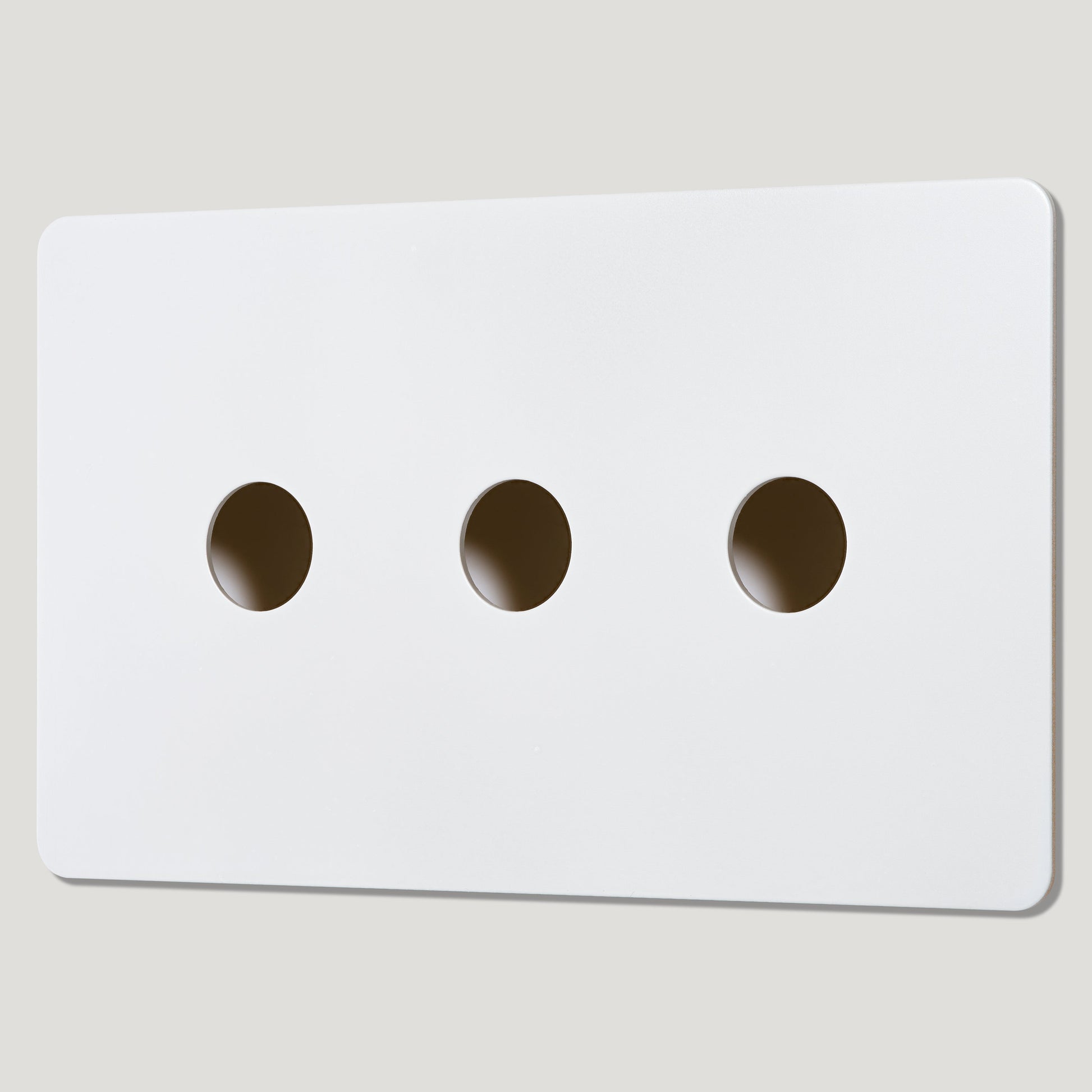 Plank Hardware Electric 3G Switch Plate - Primed Paintable