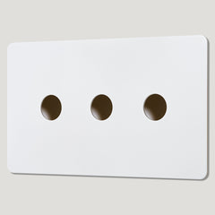 Plank Hardware Electric 3G Switch Plate - Primed Paintable