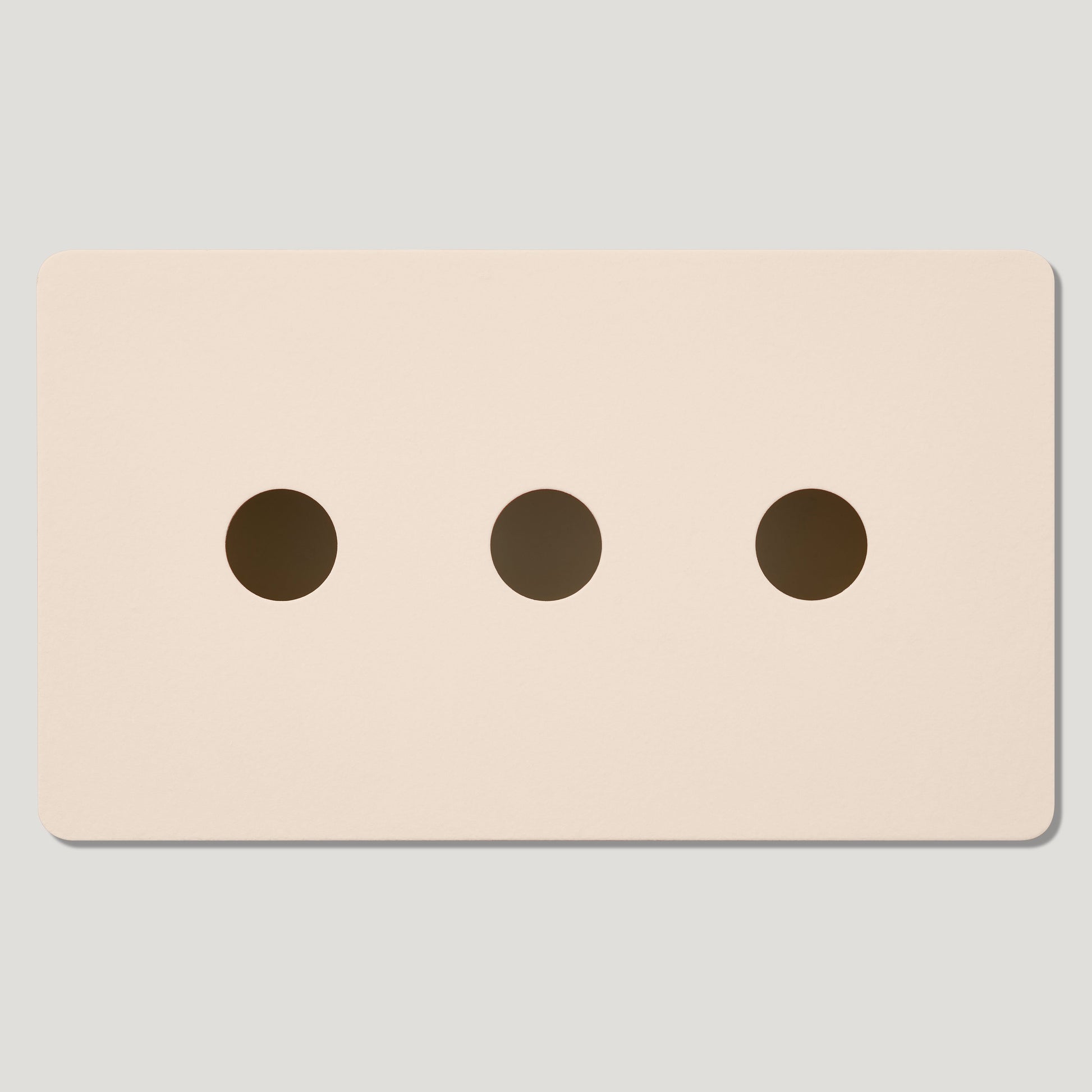 Plank Hardware Electric 3G Switch Plate - Primed Paintable