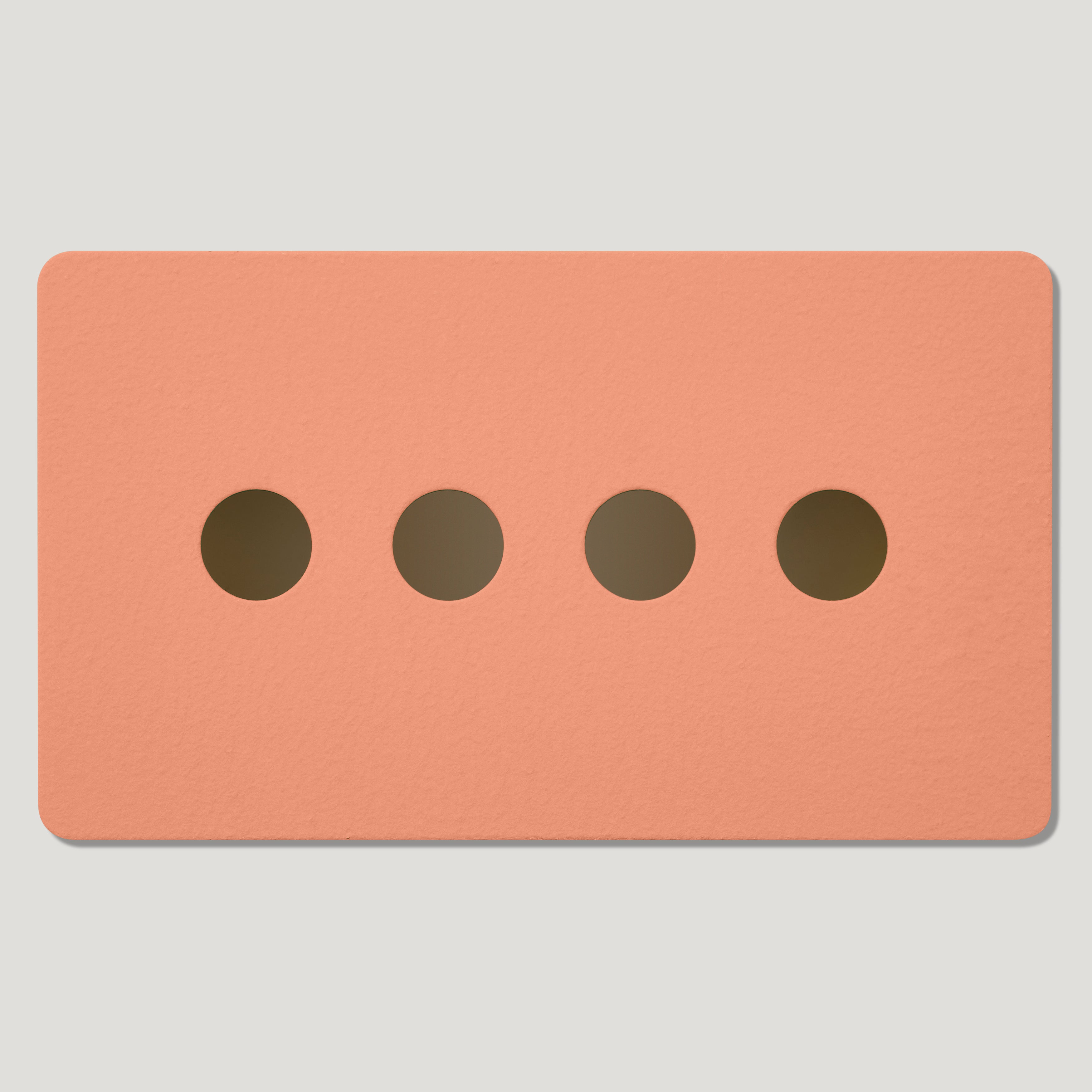 Plank Hardware Electric 4G Switch Plate - Primed Paintable