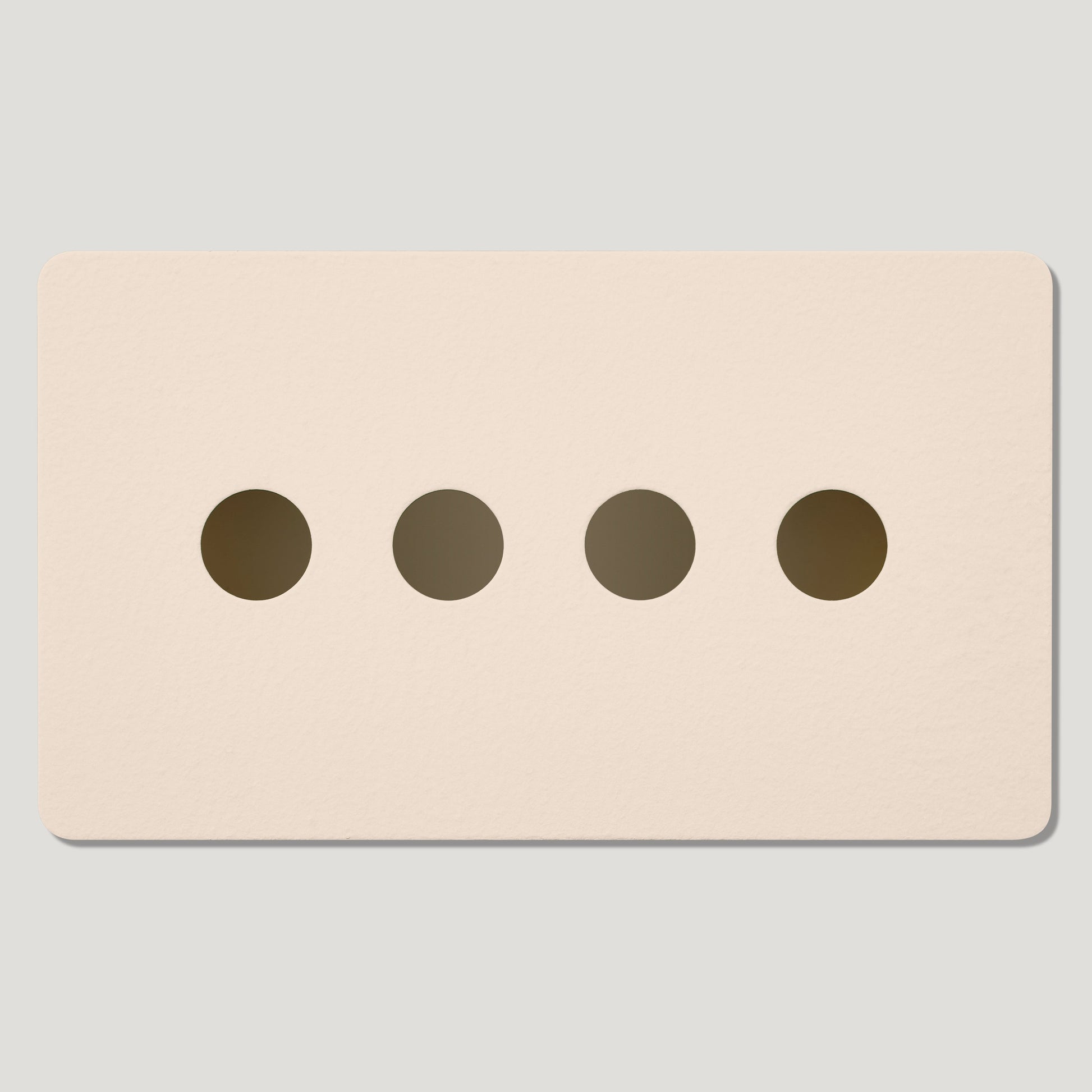 Plank Hardware Electric 4G Switch Plate - Primed Paintable