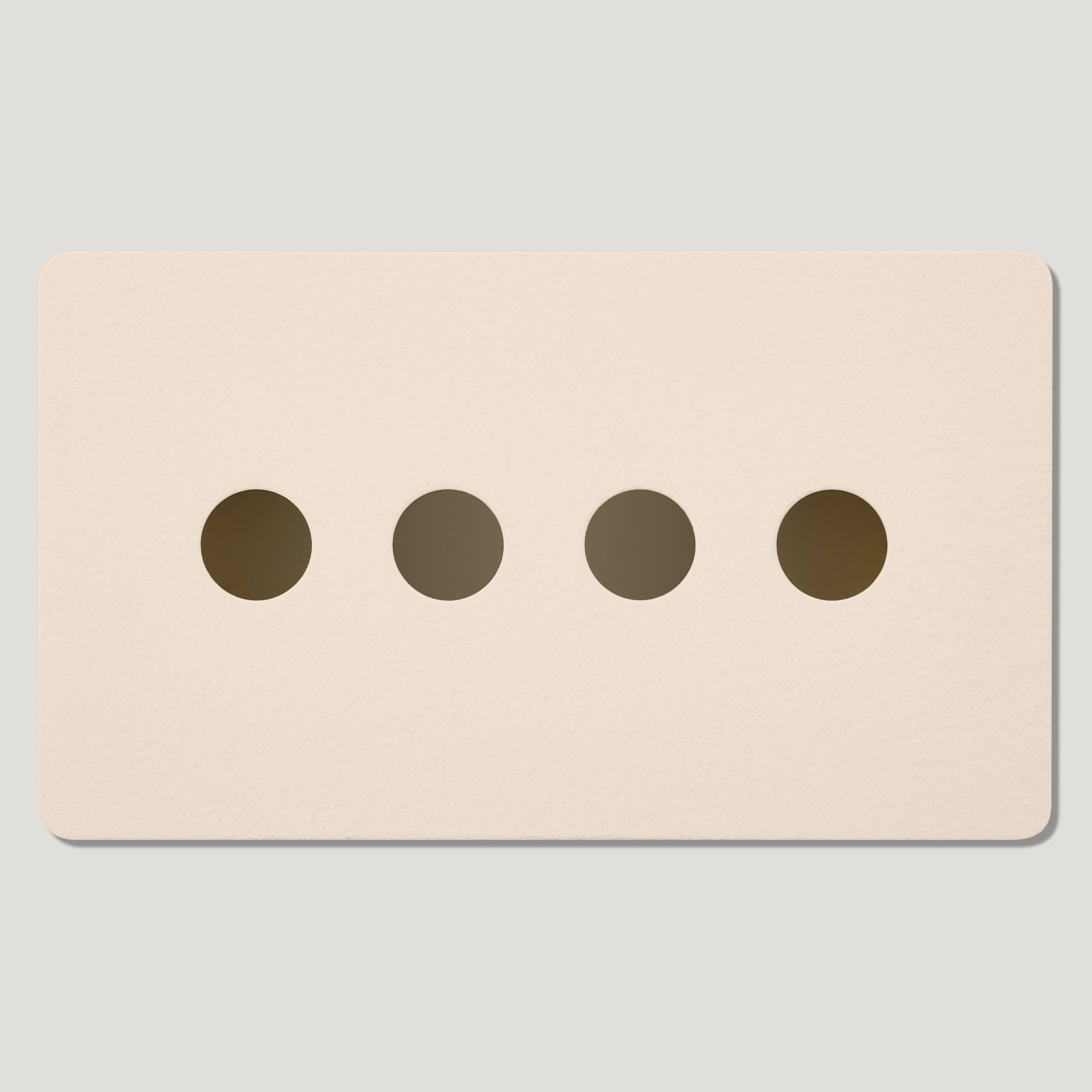 Plank Hardware Electric 4G Switch Plate - Primed Paintable