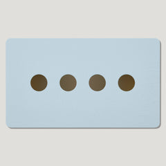 Plank Hardware Electric 4G Switch Plate - Primed Paintable