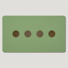 Plank Hardware Electric 4G Switch Plate - Primed Paintable