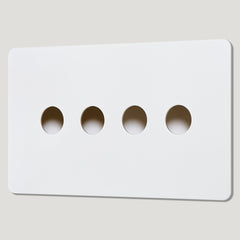 Plank Hardware Electric 4G Switch Plate - Primed Paintable