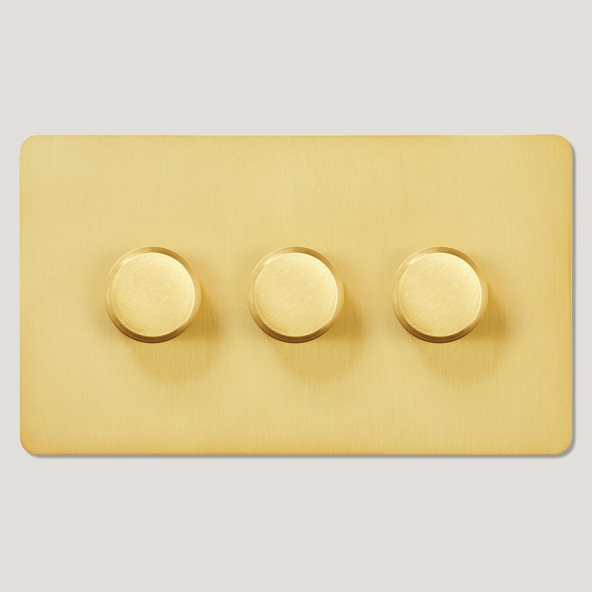 Plank Hardware Electric ALVA 3G Dimmer Switch - Brass