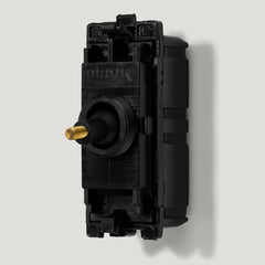 Plank Hardware Electric Components MAXWELL Smooth Two Way Toggle Switch - Brass