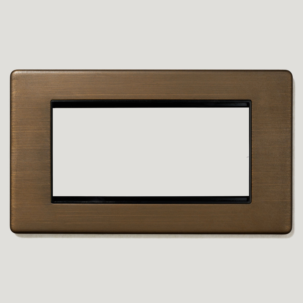 2G Euro Plate - Antique Brass