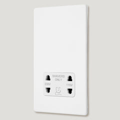 Plank Hardware Electric Shaver Socket - Paintable