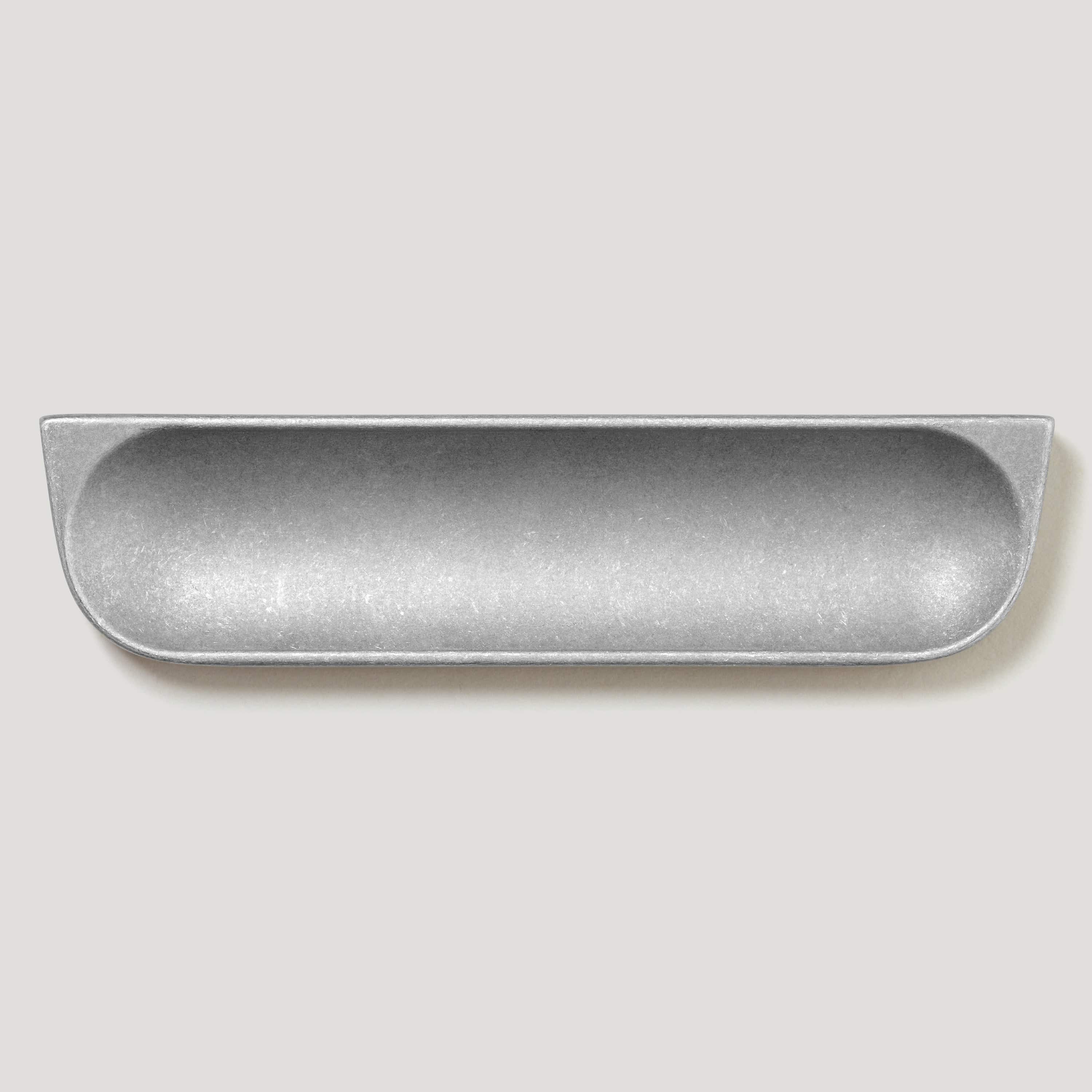 Plank Hardware Handles & Knobs SCOOP Handle - Mottled Aluminium