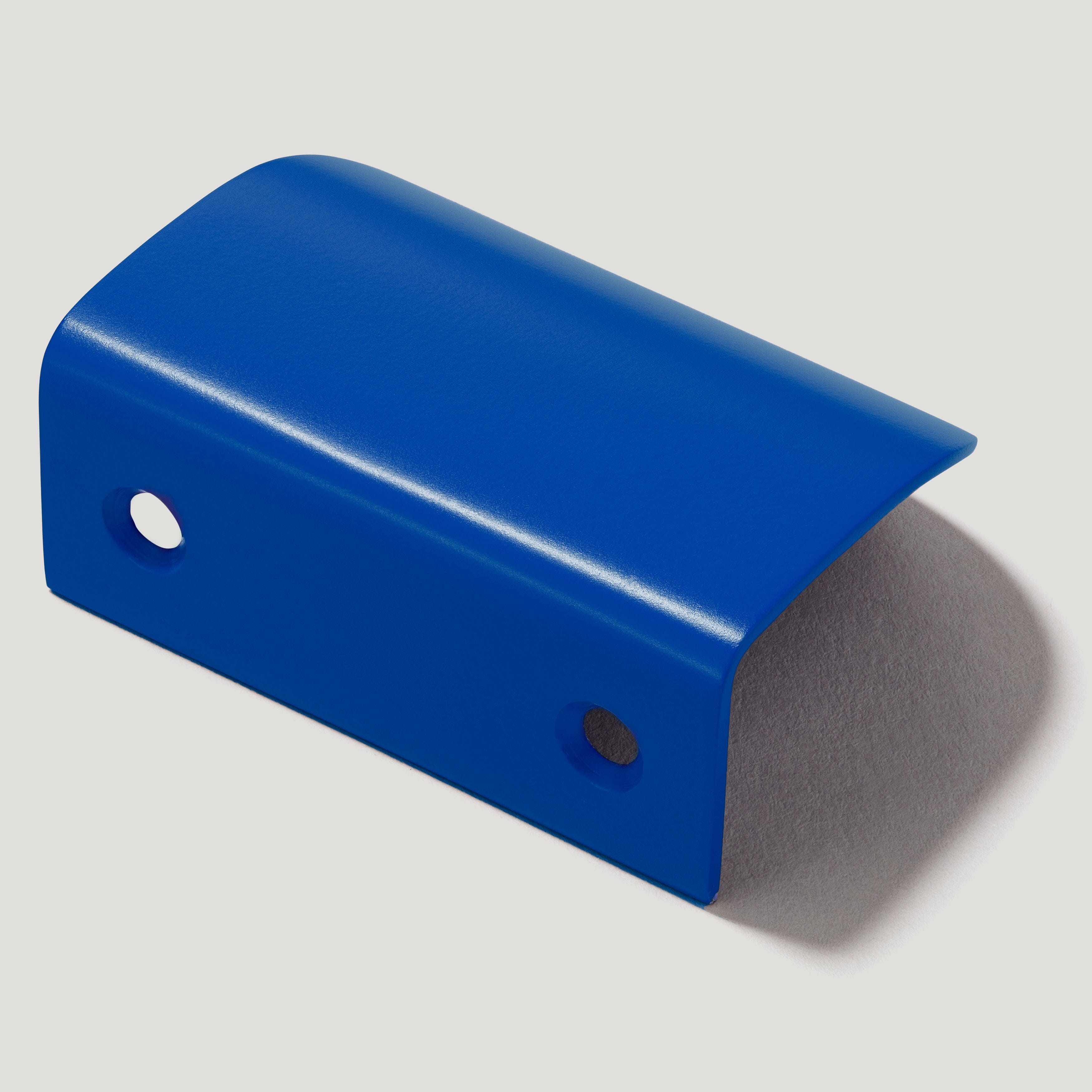 Plank Hardware Hidden MERCURY Curved Lip Pull Handle - Cobalt Blue