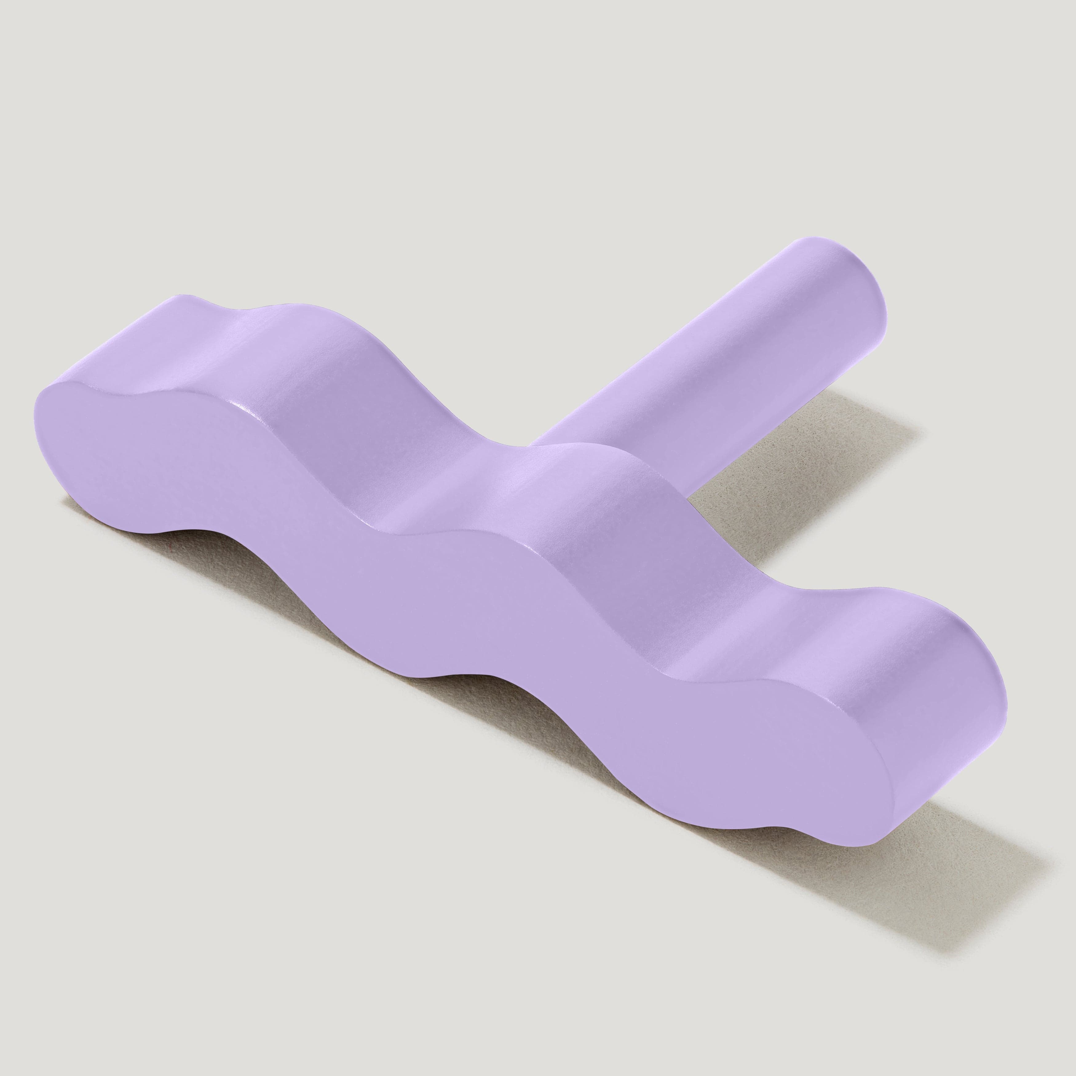 Plank Hardware Hidden SQUIGGLE Single T Bar - Purple
