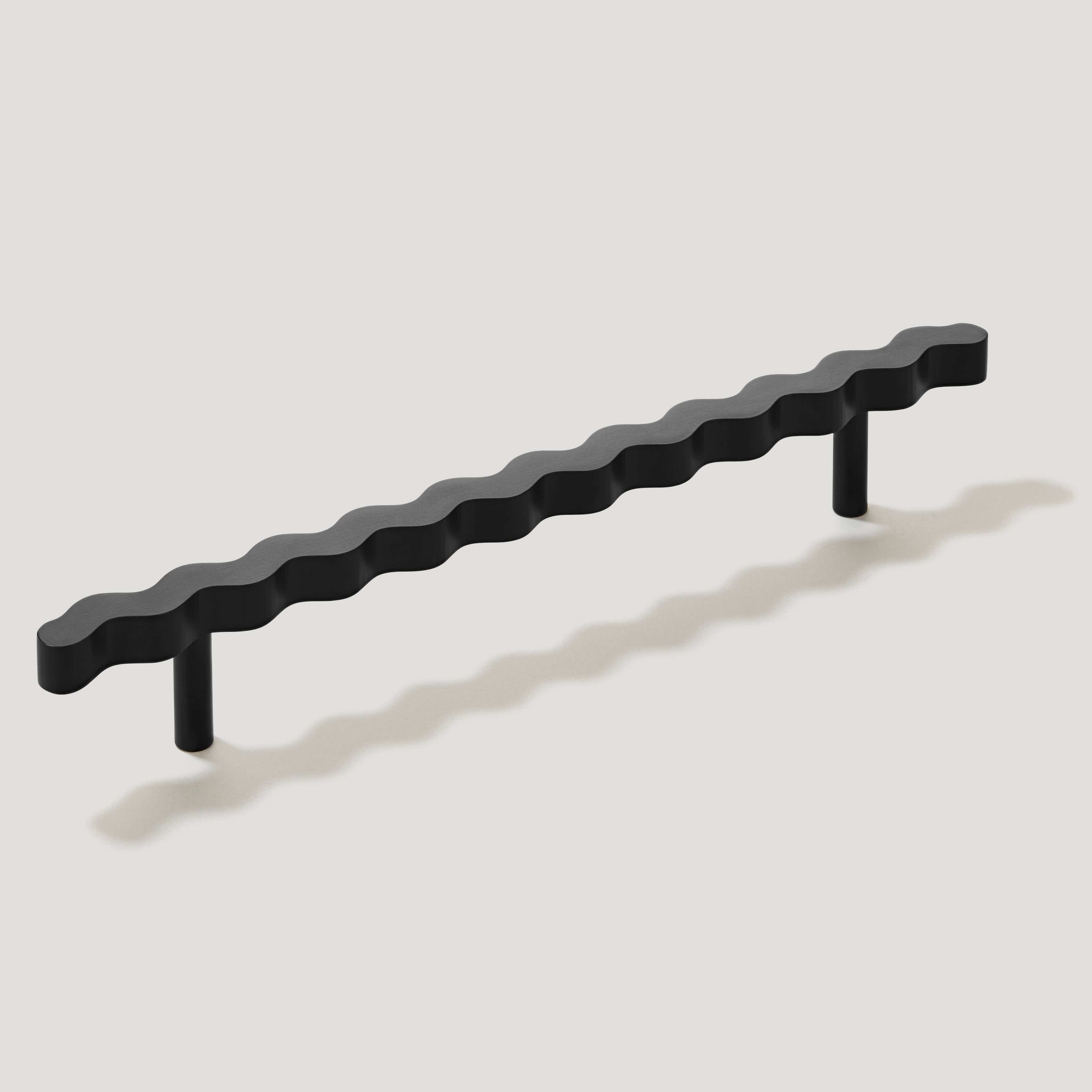 Plank Hardware Hidden SQUIGGLE T Bar - Black