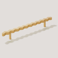 SQUIGGLE Handle - Brass