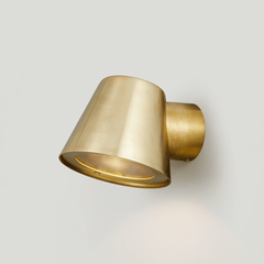 Plank Hardware Lighting ALERIA Wall Light - Rustic Brass