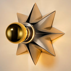 Plank Hardware Lighting ASTER Flush Mount Light - Polished Nickel