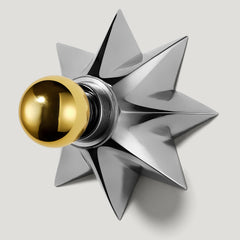 Plank Hardware Lighting ASTER Flush Mount Light - Polished Nickel