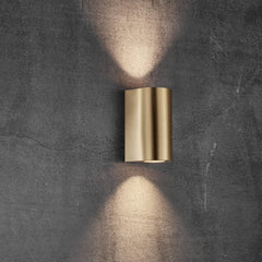 Plank Hardware Lighting CANTO Wall Light - Rustic Brass