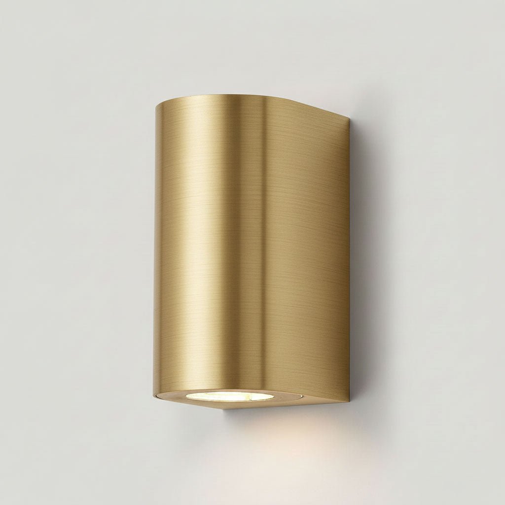Plank Hardware Lighting CANTO Wall Light - Rustic Brass