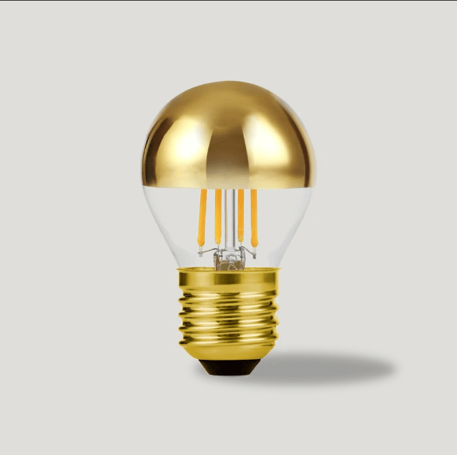 E27 LED Gold-Capped Dimmable Bulb – Single