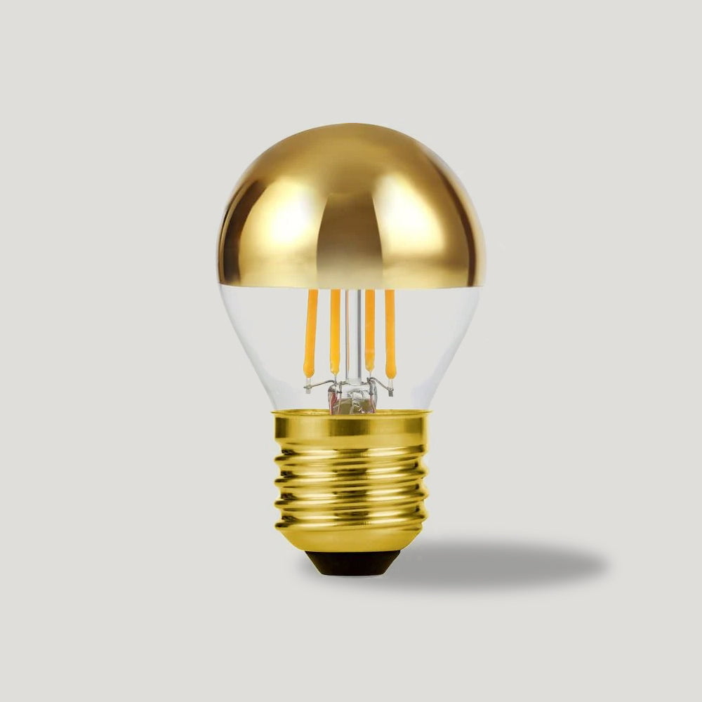E27 LED Gold-Capped Dimmable Bulb – Single