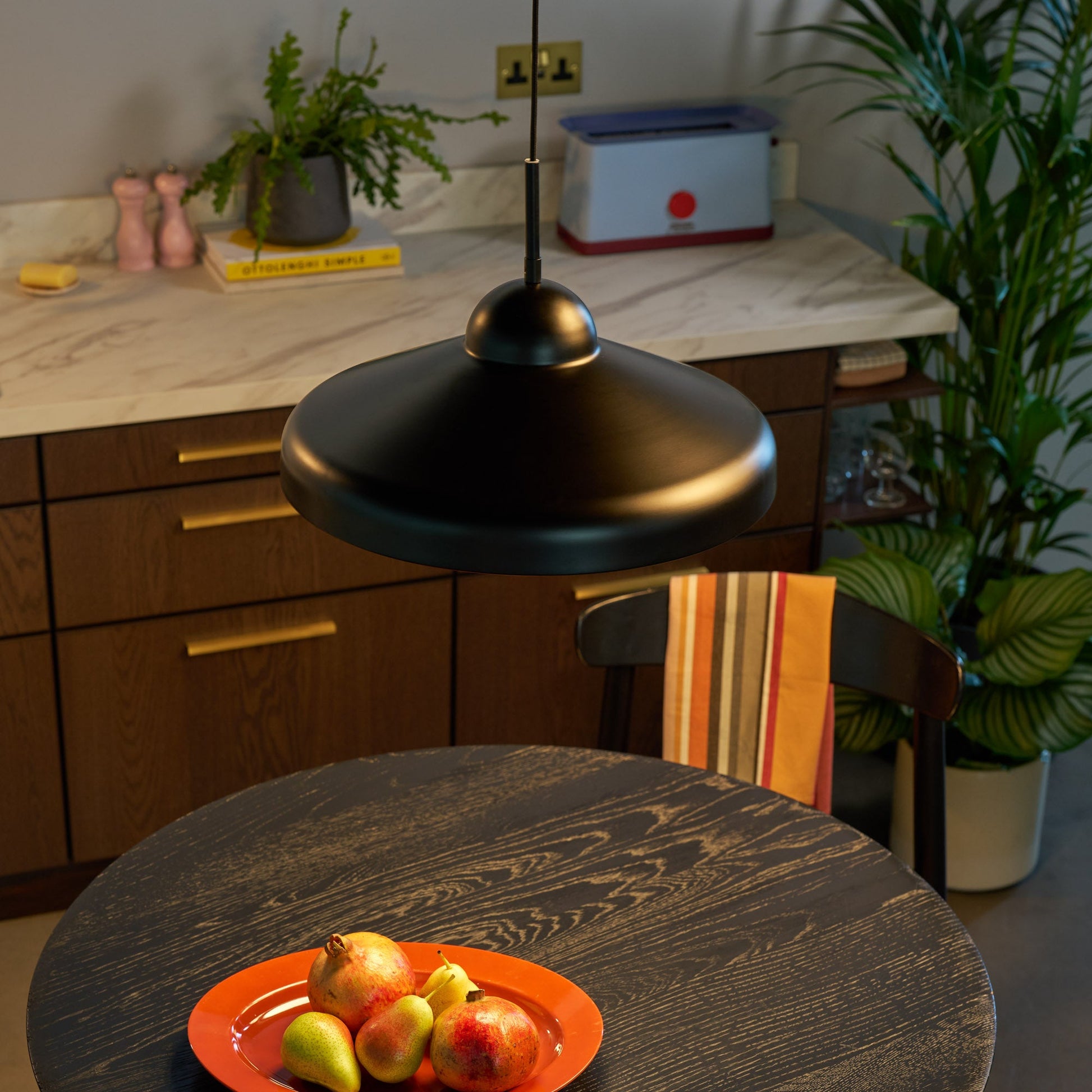 Plank Hardware Lighting FREYA Pendant Ceiling Light - Black