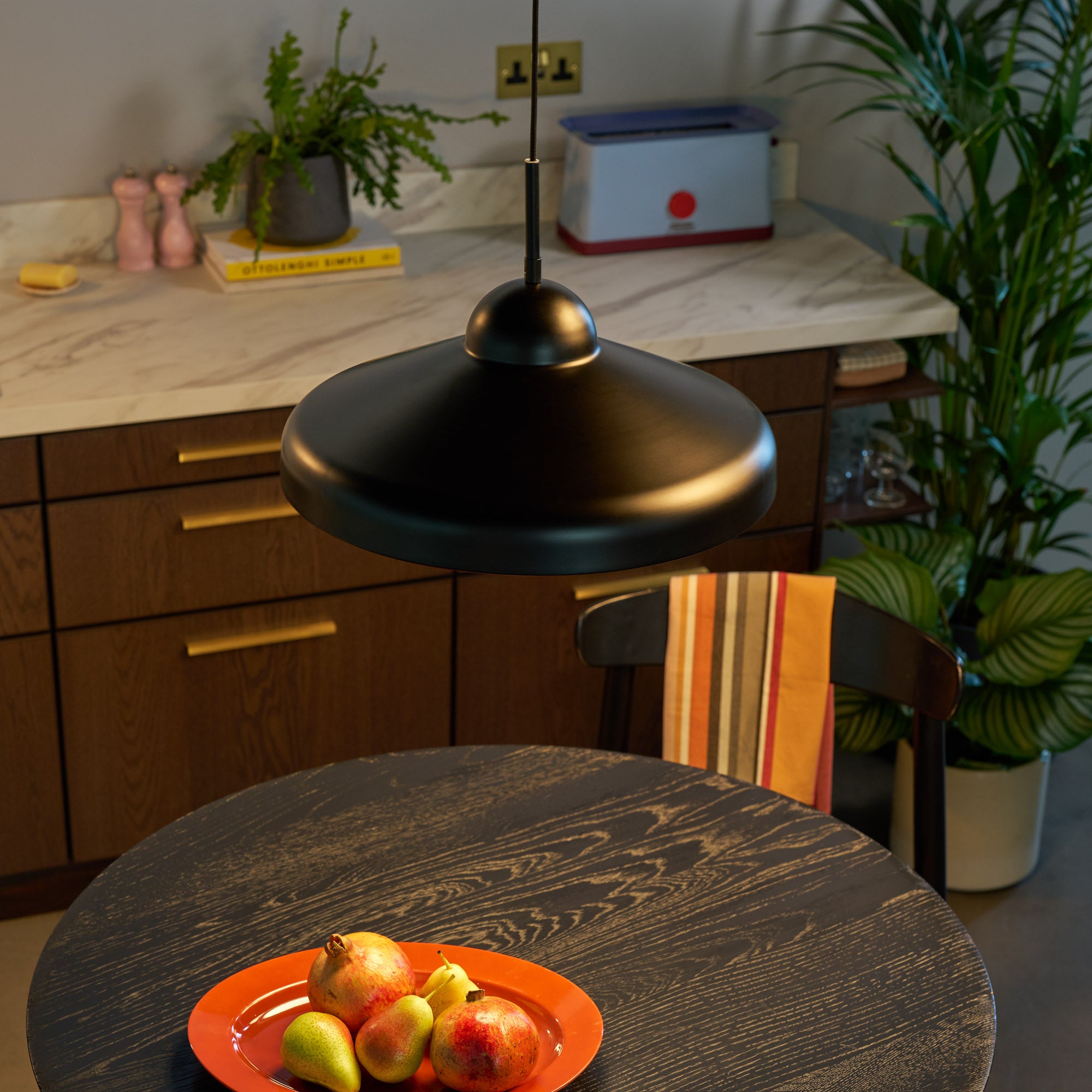 Plank Hardware Lighting FREYA Pendant Ceiling Light - Black