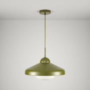 Plank Hardware Lighting FREYA Pendant Ceiling Light - Khaki Green