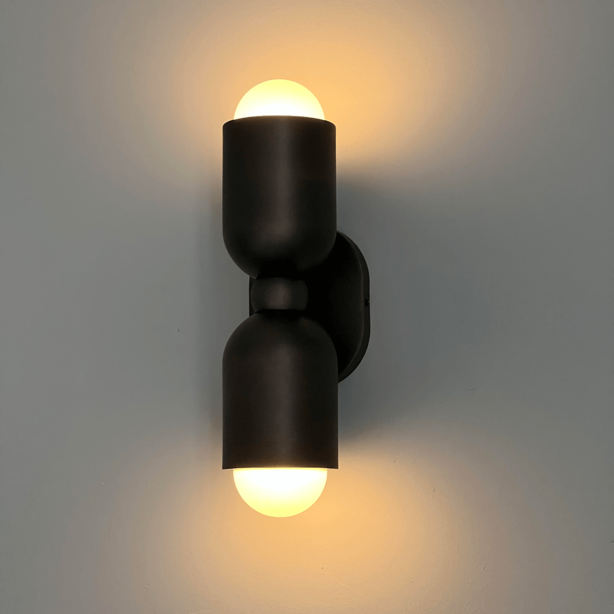 Plank Hardware Lighting JENSEN Double Wall Spotlight - Antique Brass