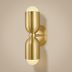 Plank Hardware Lighting JENSEN Double Wall Spotlight - Brass