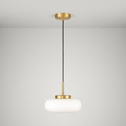 Plank Hardware Lighting MARIN Glass Pendant Light - Brass