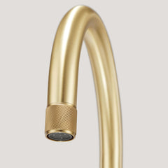 Plank Hardware Taps Swirled Tap Details - Brass