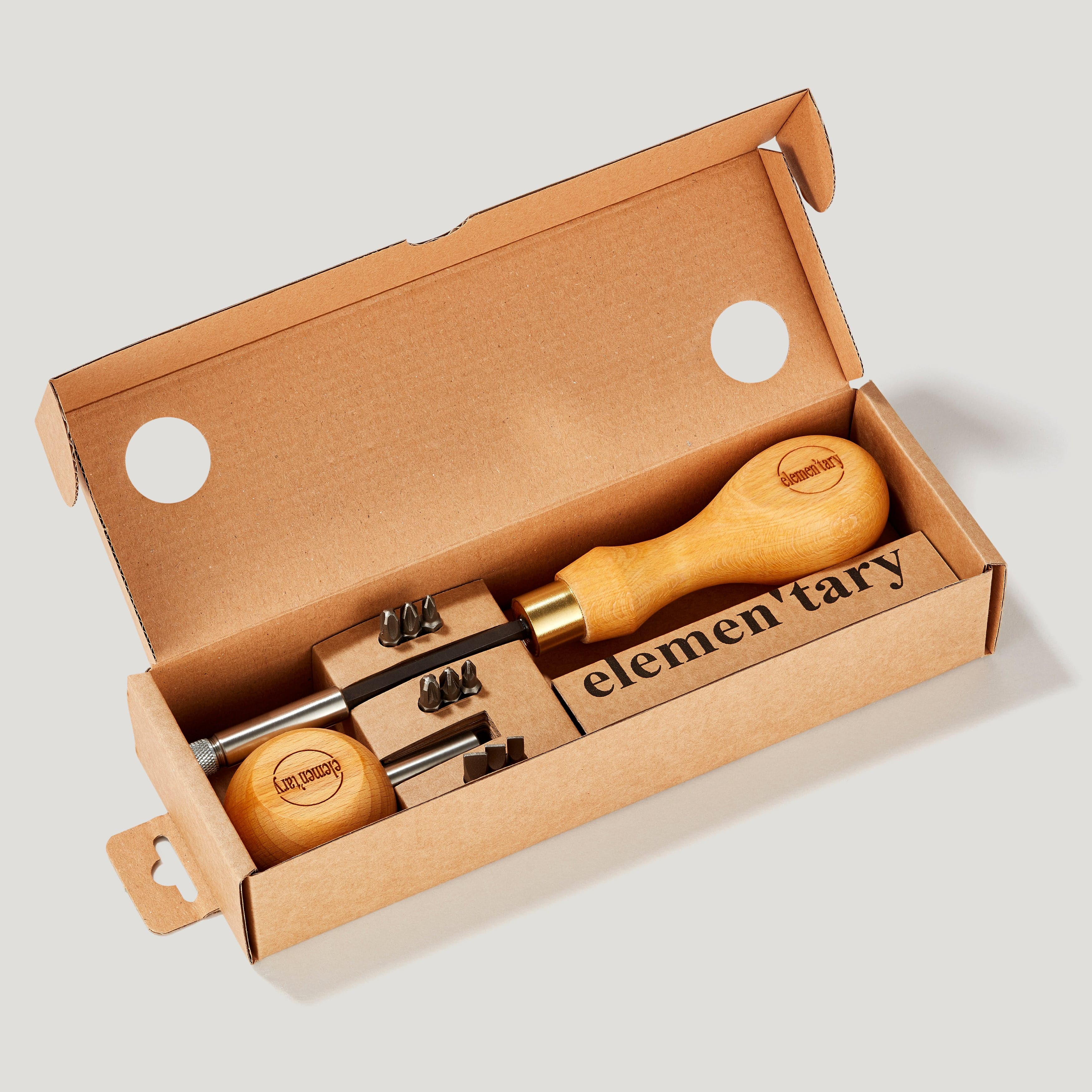 Plank Hardware Tools ELEMEN'TARY Screwdriver Set