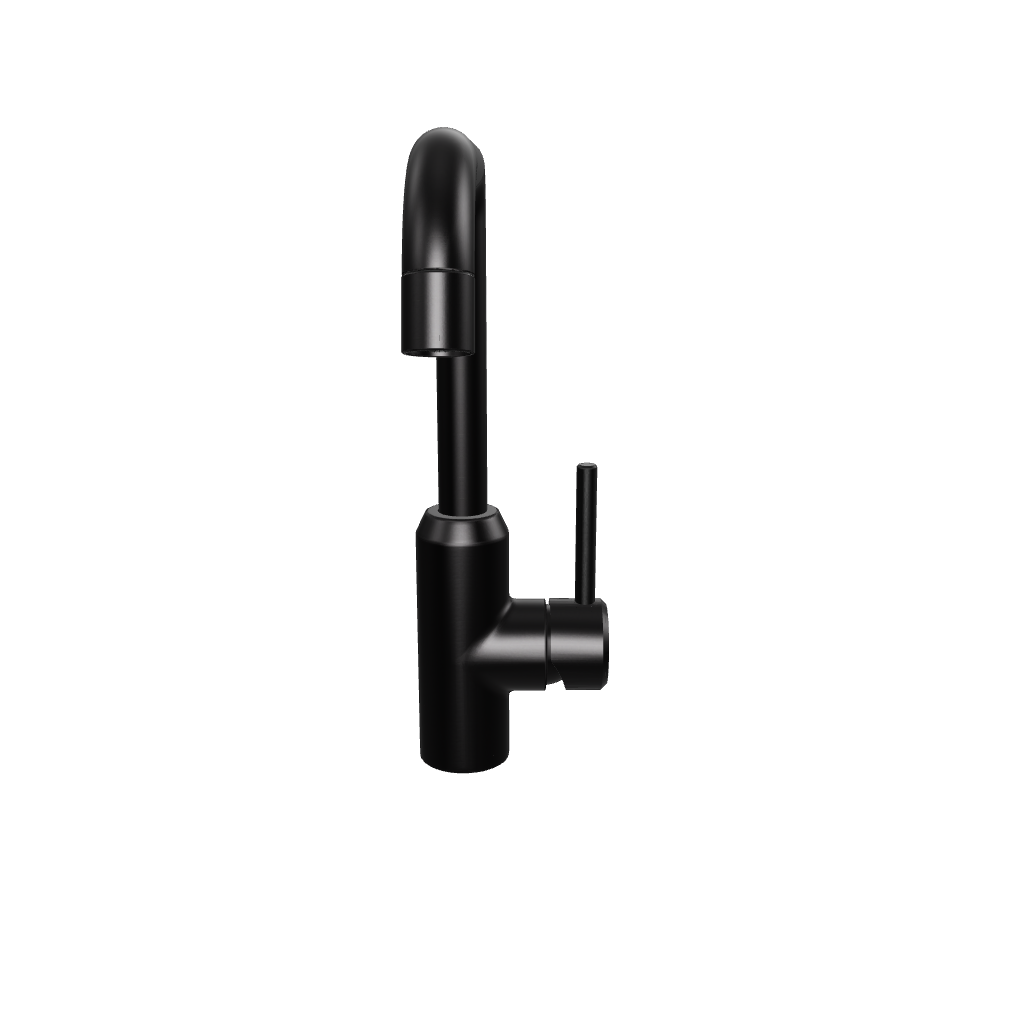ARMSTRONG Smooth Kitchen Mixer Tap - Black