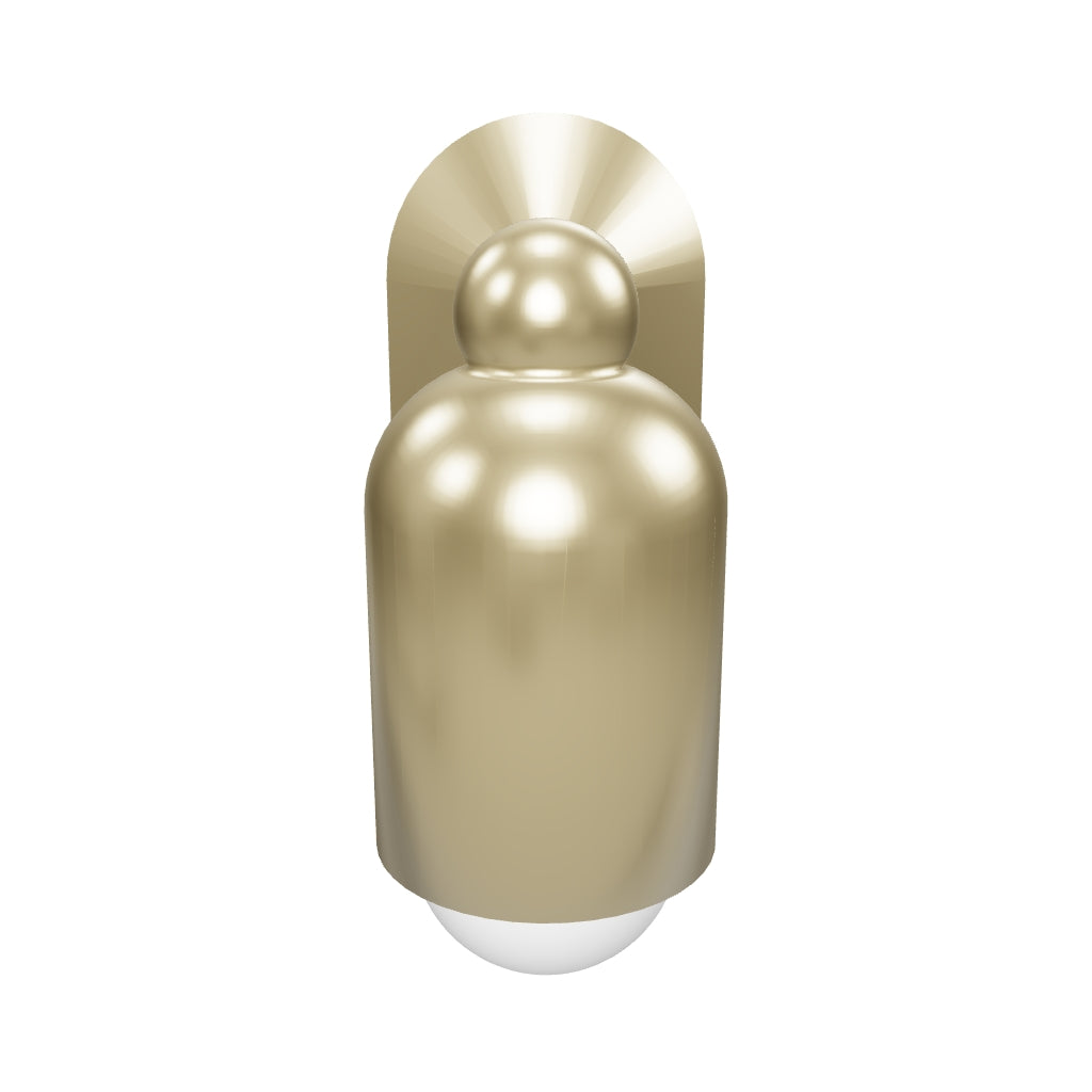 Plank Hardware JENSEN SINGLE WALL SPOTLIGHT  Brass.glb