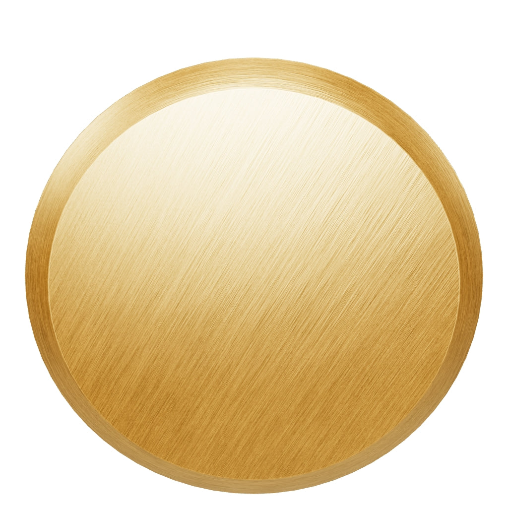 BEZEL Grooved Hook - Brass