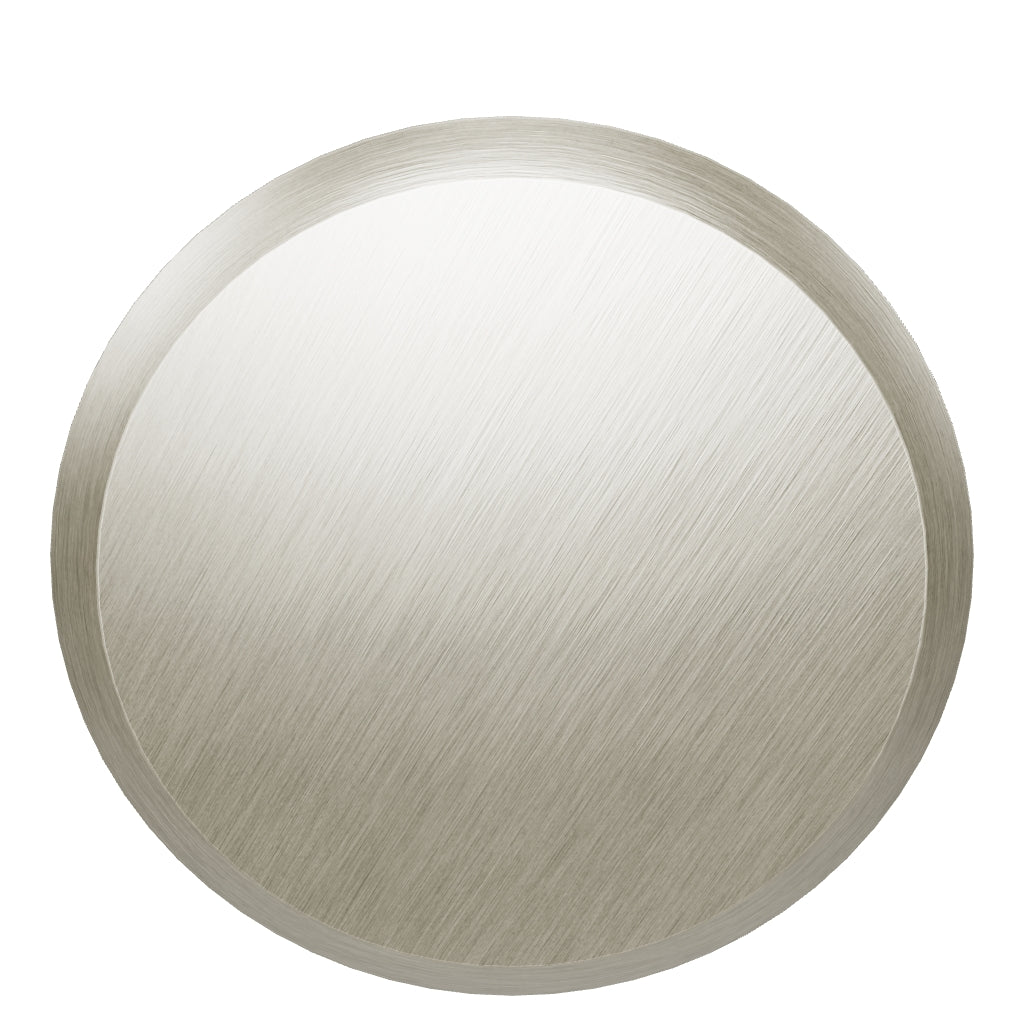 BEZEL Grooved Knob - Stainless Steel