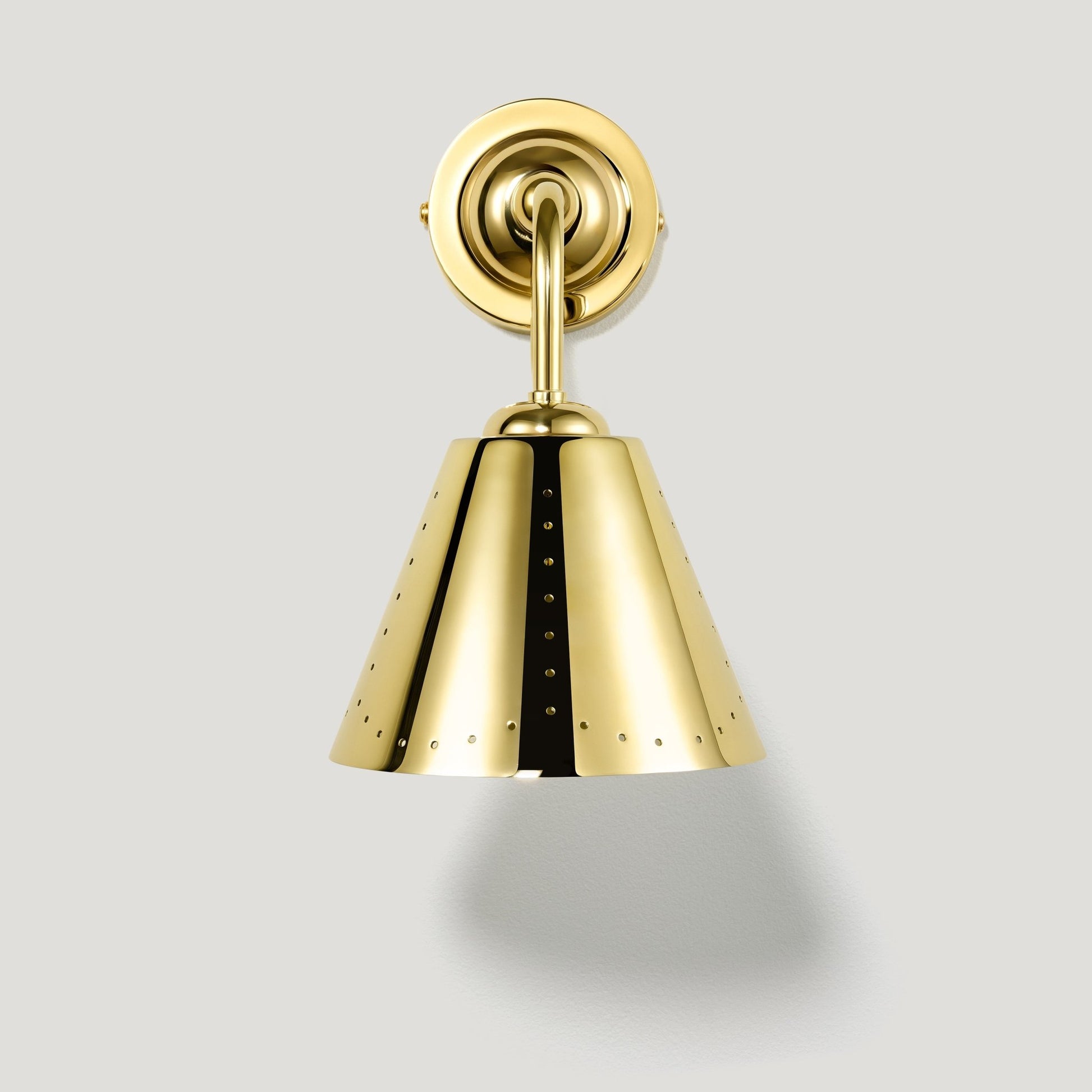 STELLA Swivel Wall Light - Polished Brass - Plank Hardware