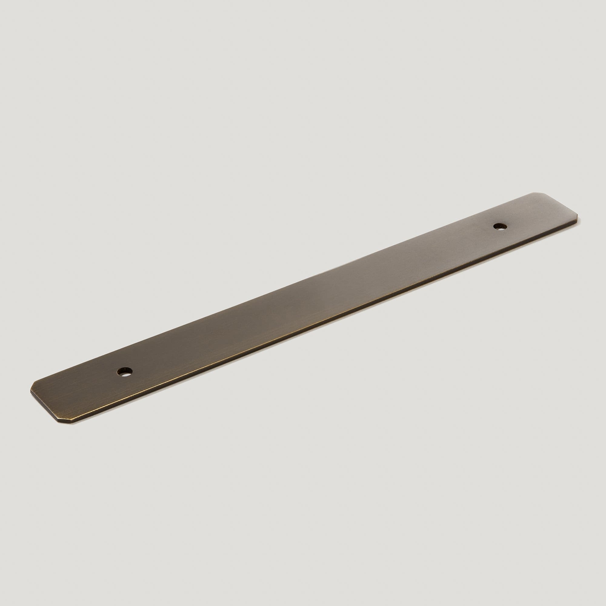 PLANK Hardware Backplates 160mm (96mm screw w) DERRY Handle Backplate - Antique Brass