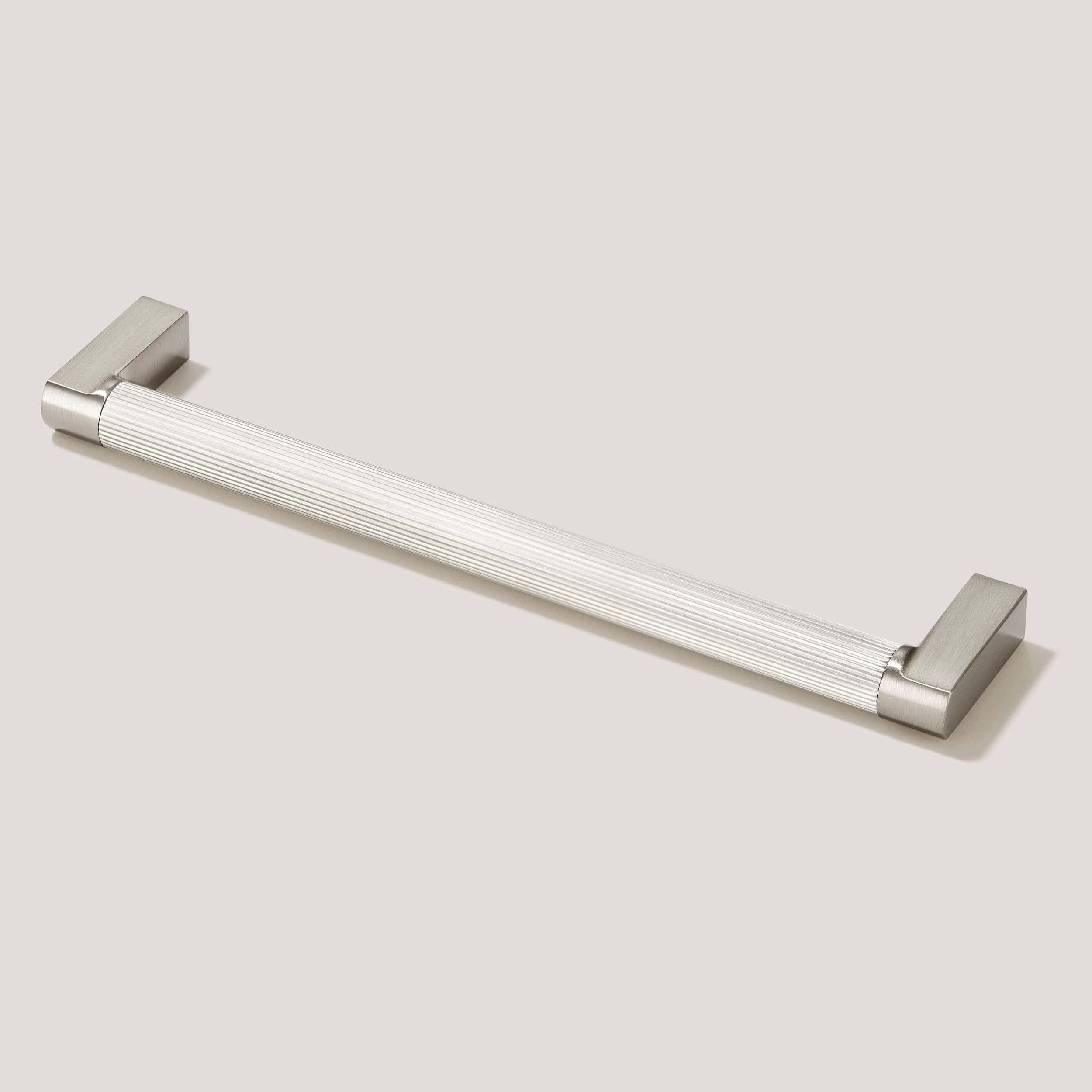 Plank Hardware Handles & Knobs BECKER Grooved D-Bar Handle - Stainless Steel
