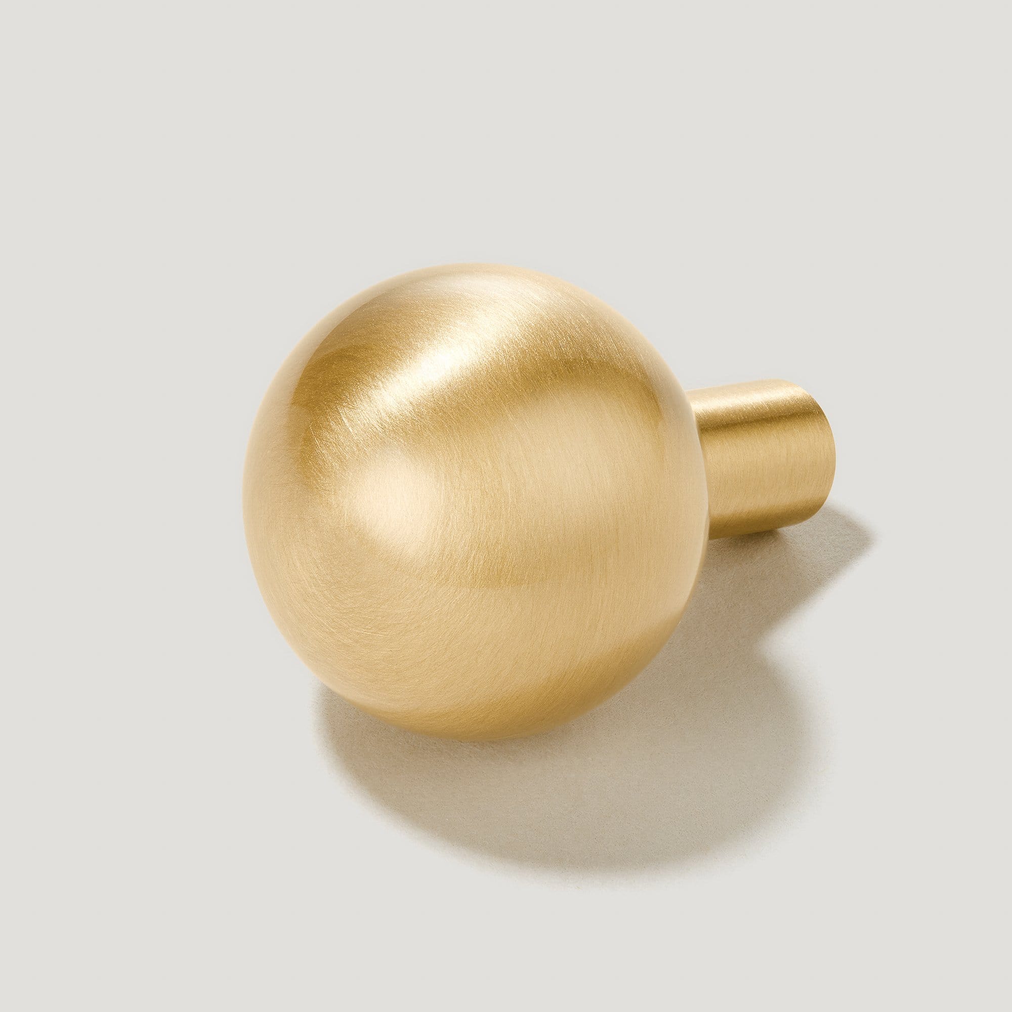 Sphere Cabinet Knob  Round Brass Knobs – Plank Hardware