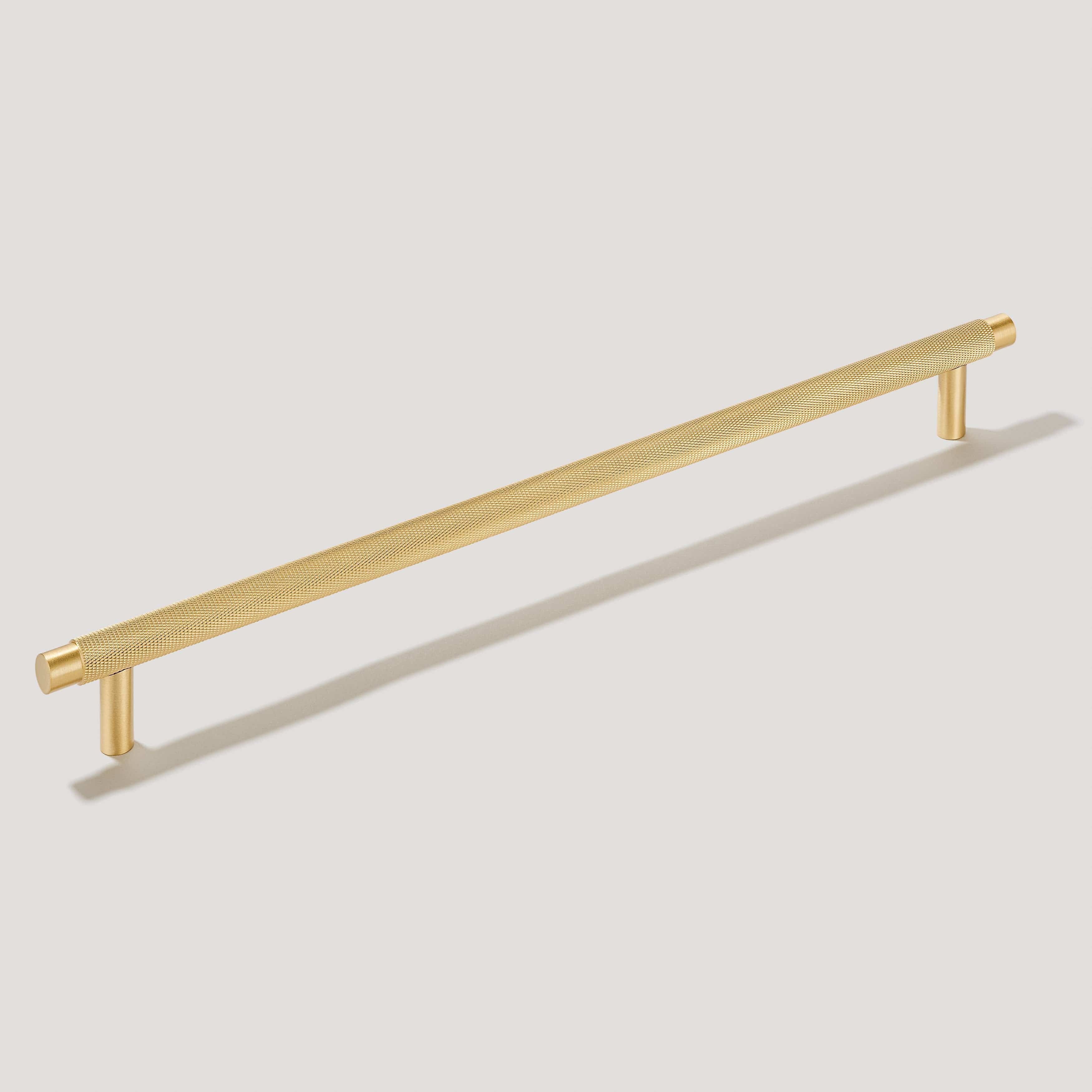Plank Hardware Handles & Knobs KEPLER Heavyweight Knurled Handle - Brass