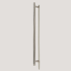 Plank Hardware Handles & Knobs KEPLER Heavyweight Knurled Handle - Satin Nickel