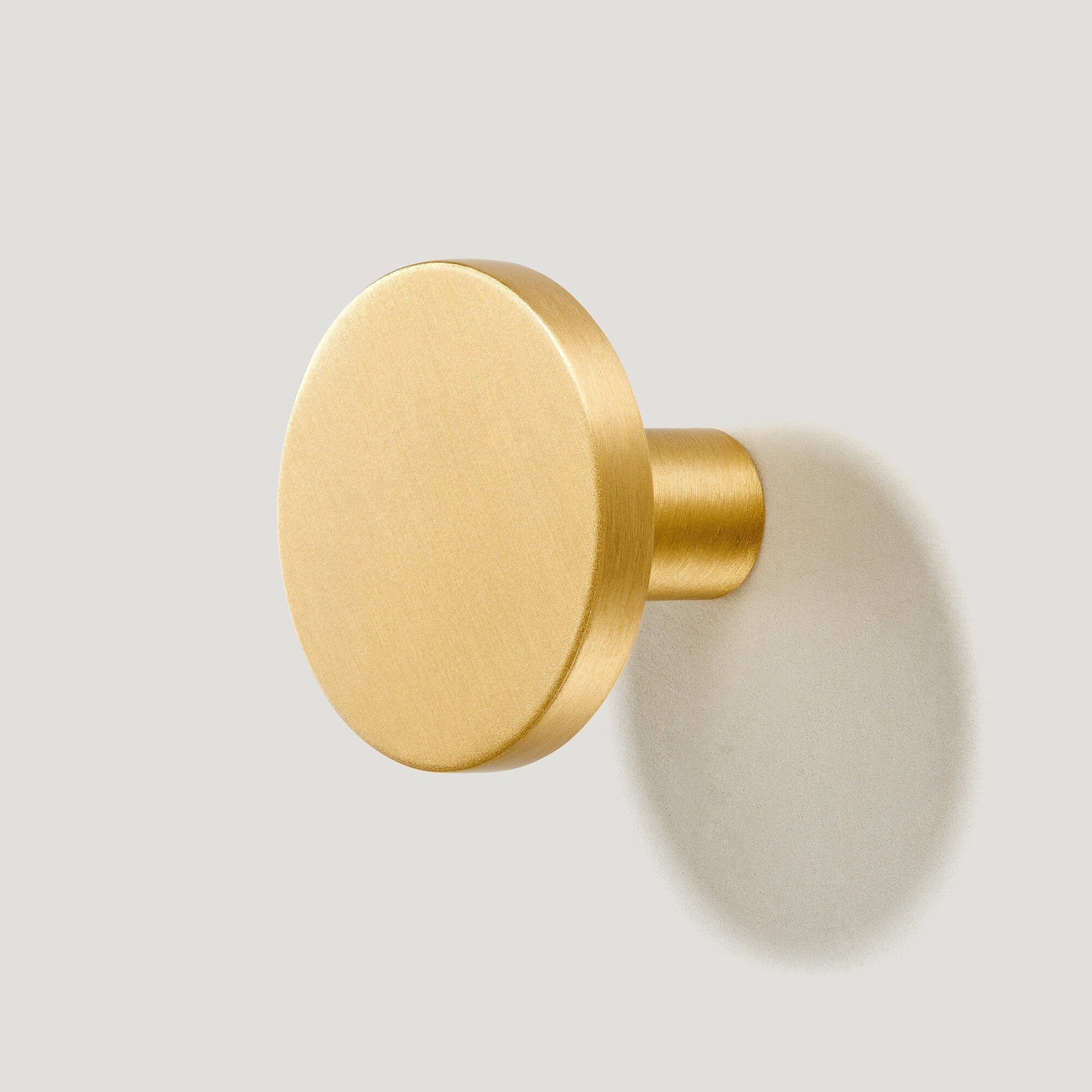 Solid Brass Circular Hooks  Round Brass Hooks – Plank Hardware