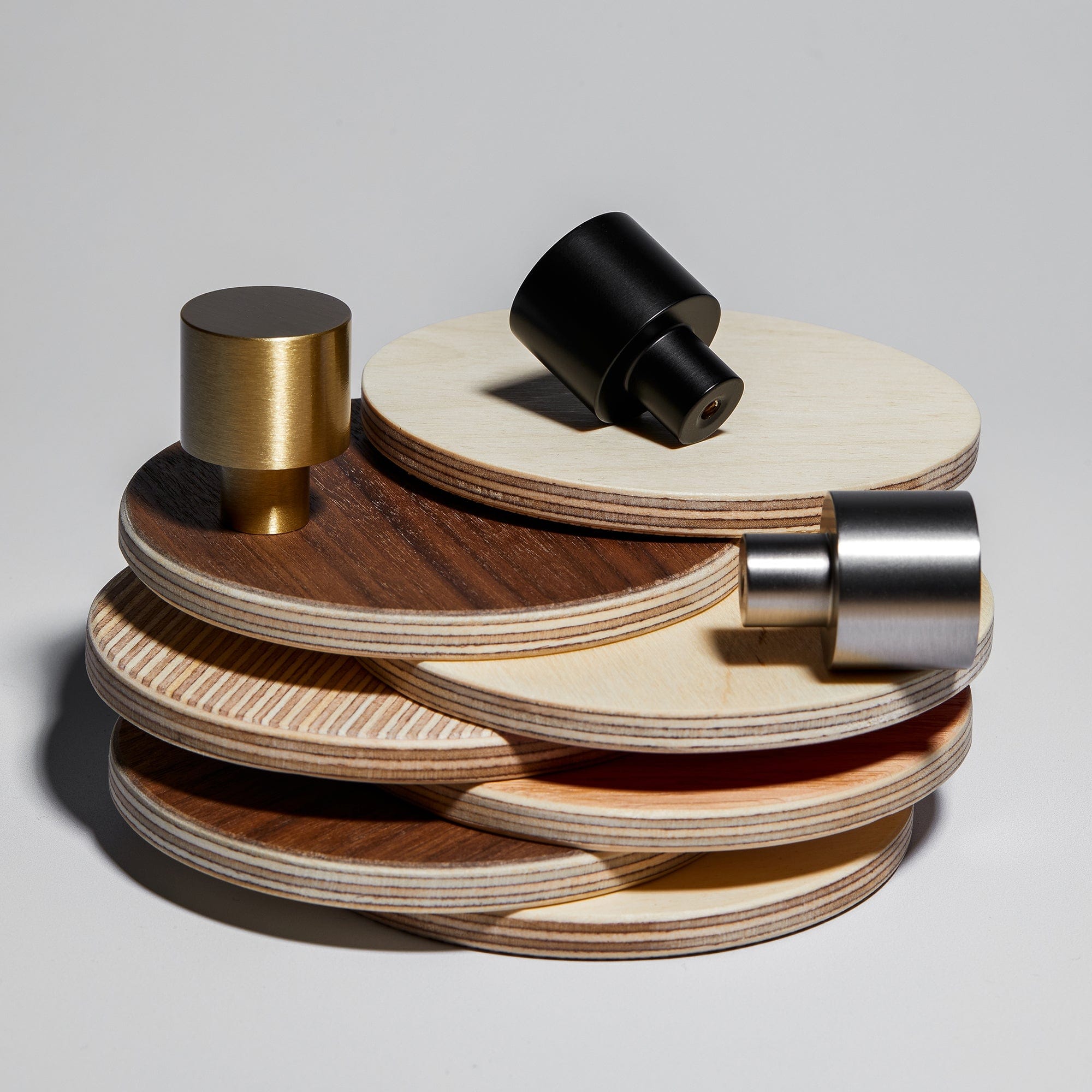 Plank Hardware Handles & Knobs MAXWELL Button Hook - Satin Nickel